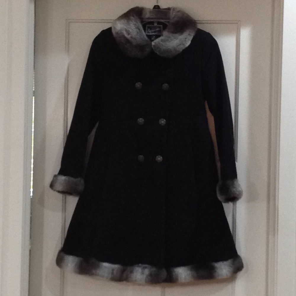 Girls Rothschild Winter Dress Coat